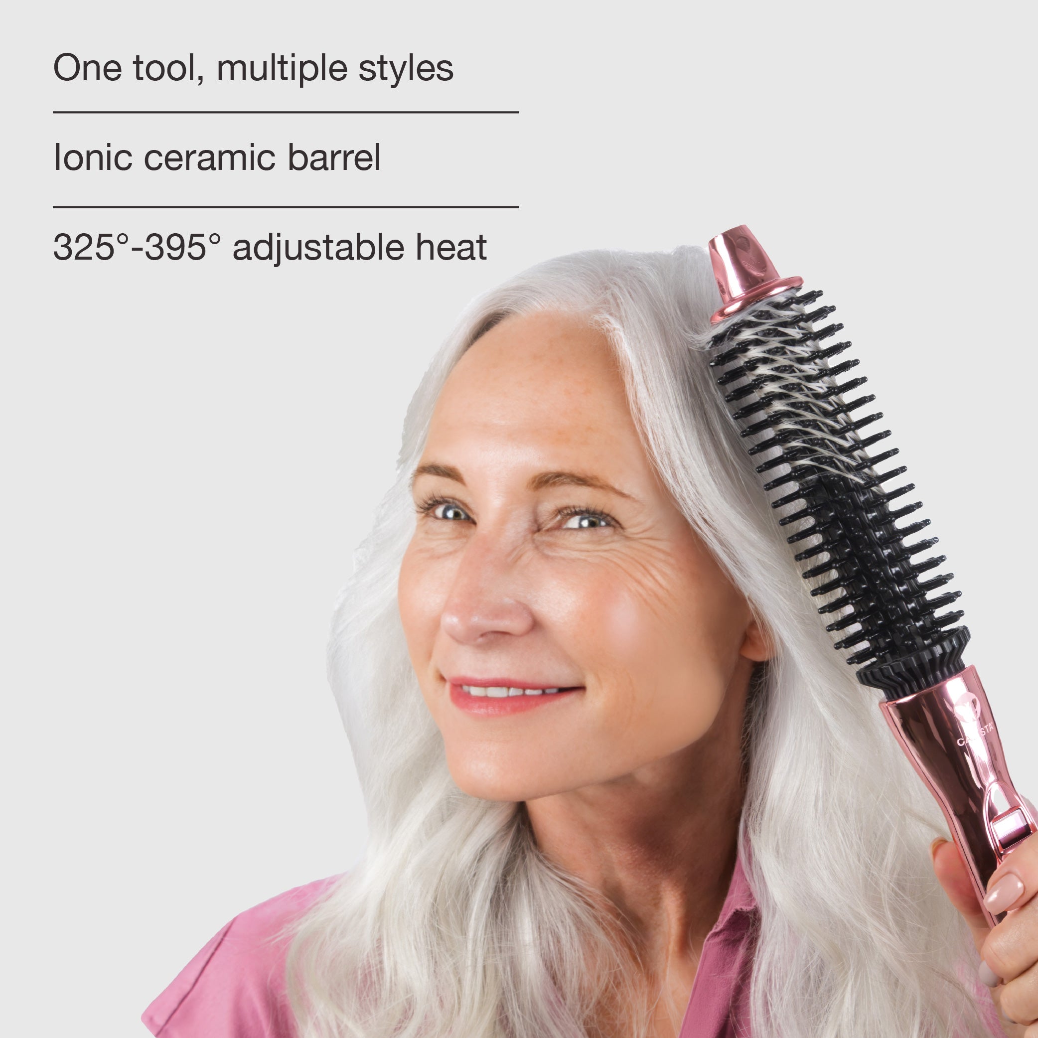 Perfecter Pro Heated Round Curling Brush – Calista Tools