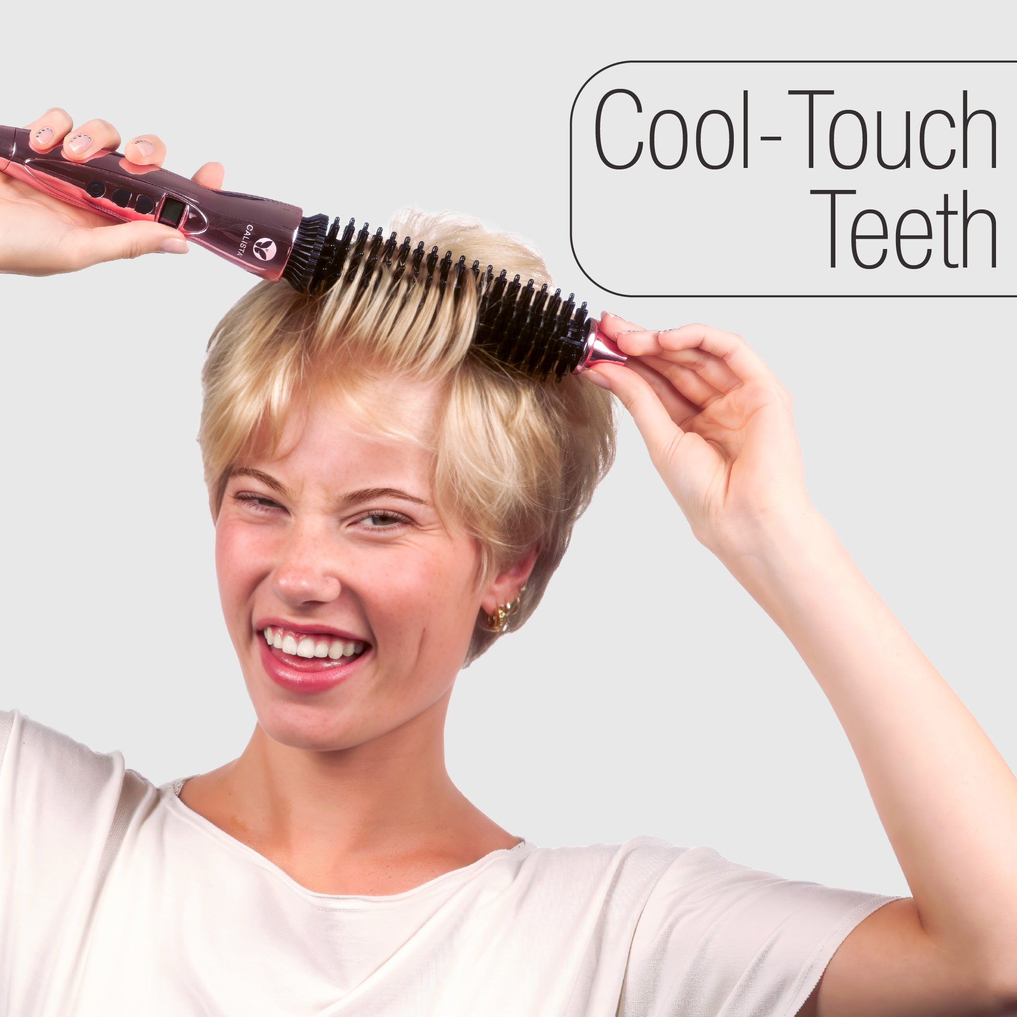 Perfecter Pro Heated Round Curling Brush – Calista Tools