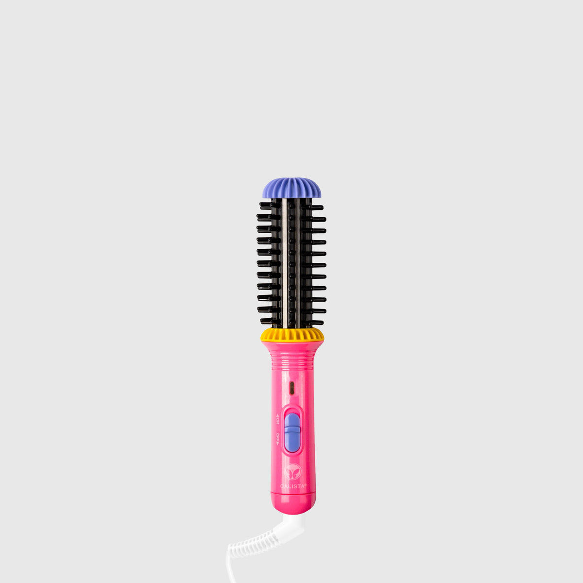 gogo mini round brush in peachy pink 
