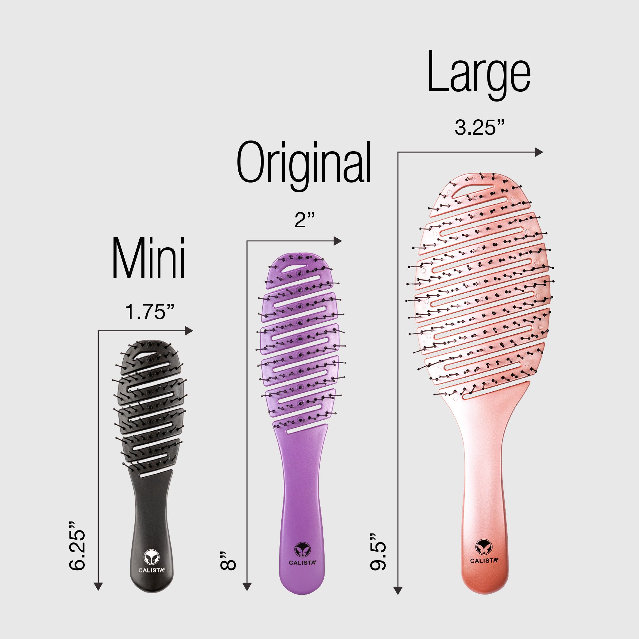 Calista Smoothie Flex-Brush for Wet & Dry Hair – Calista Tools