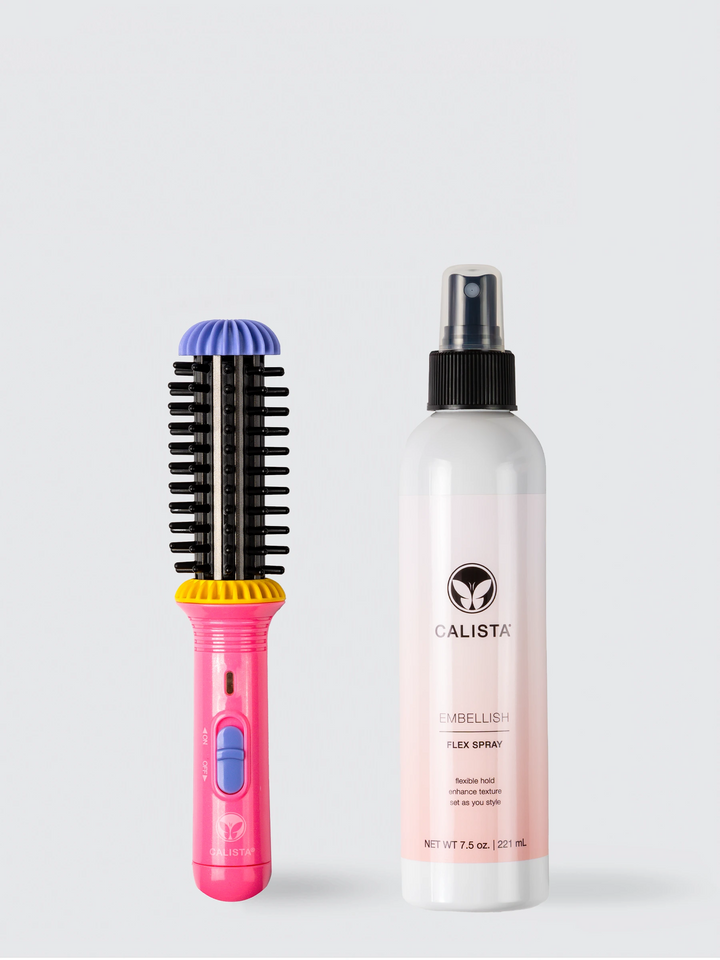 GoGo Mini Round Brush & Embellish Flex Spray Duo