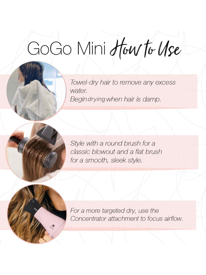 GoGo Mini Hair Dryer