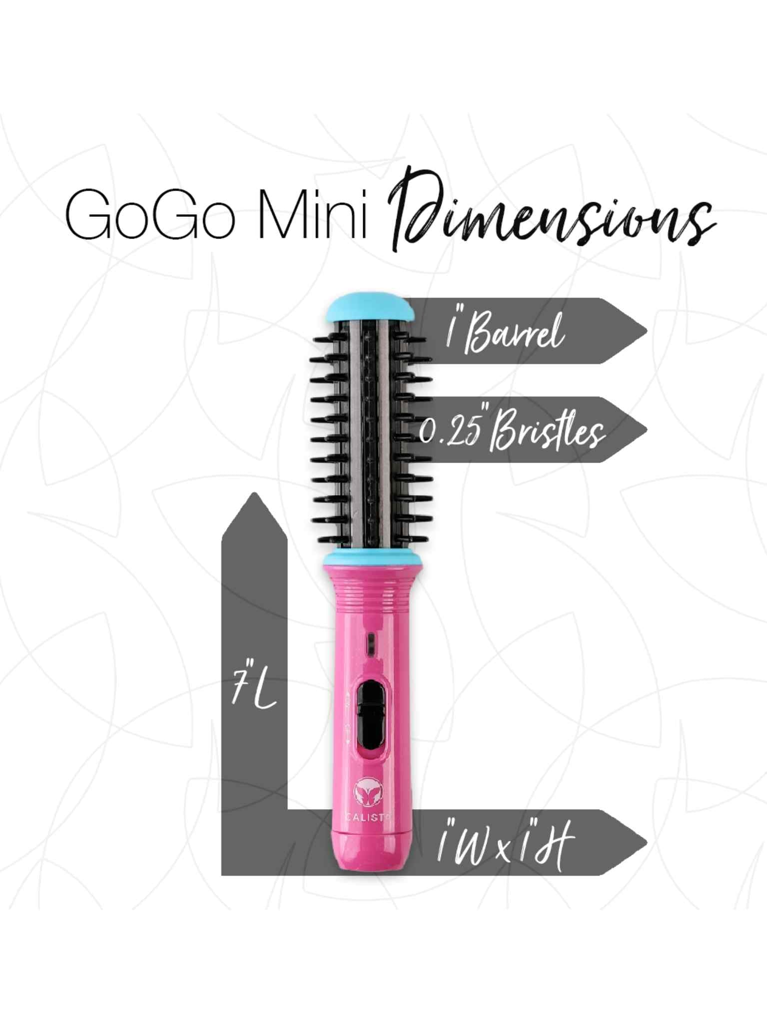 GoGo Mini Round Brush dimensions