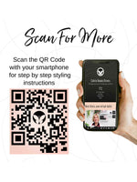GoGo Mini Round Brush QR code for more styling tips