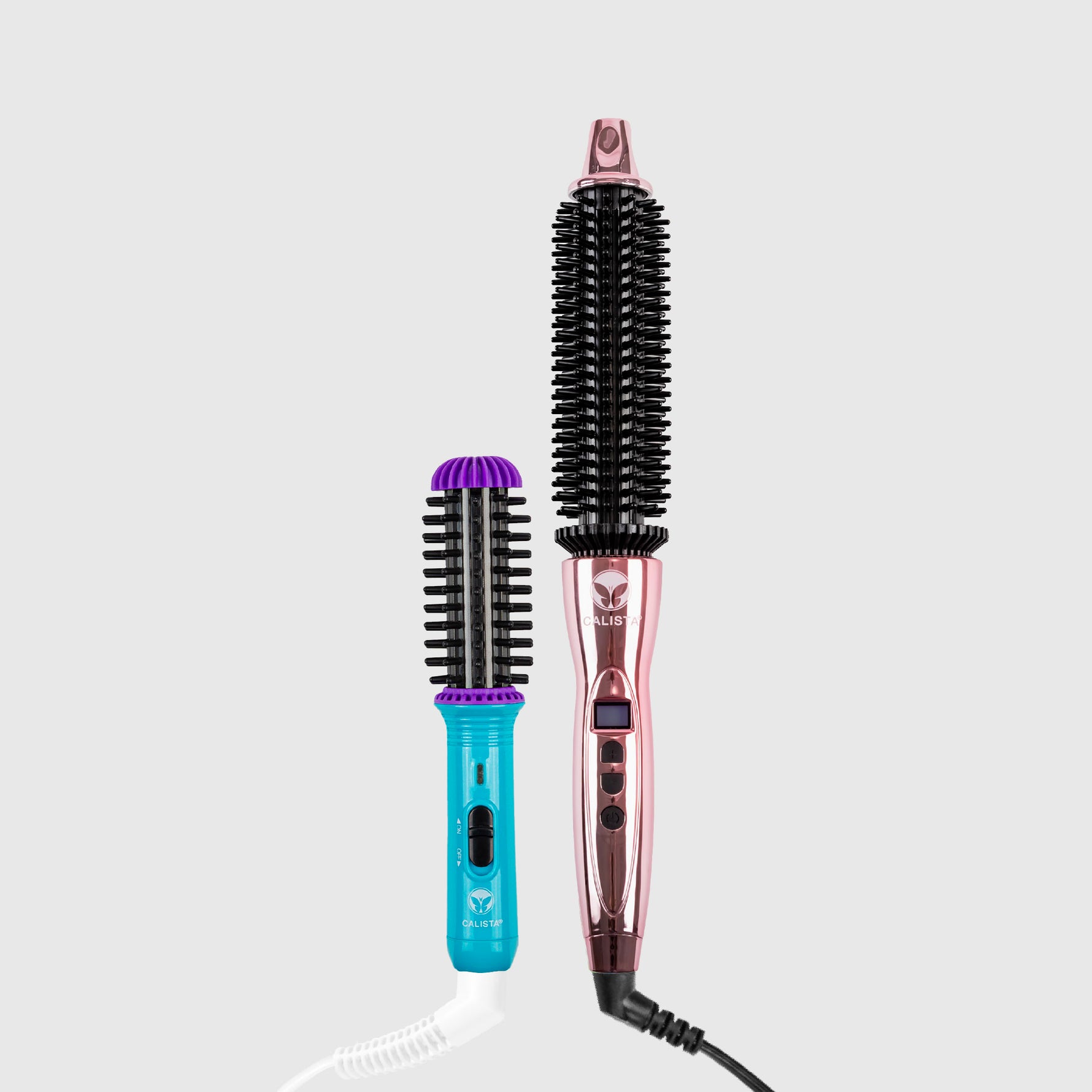 Home & Away duo with 1" Perfecter and Berry Burst GoGo Mini Brush 