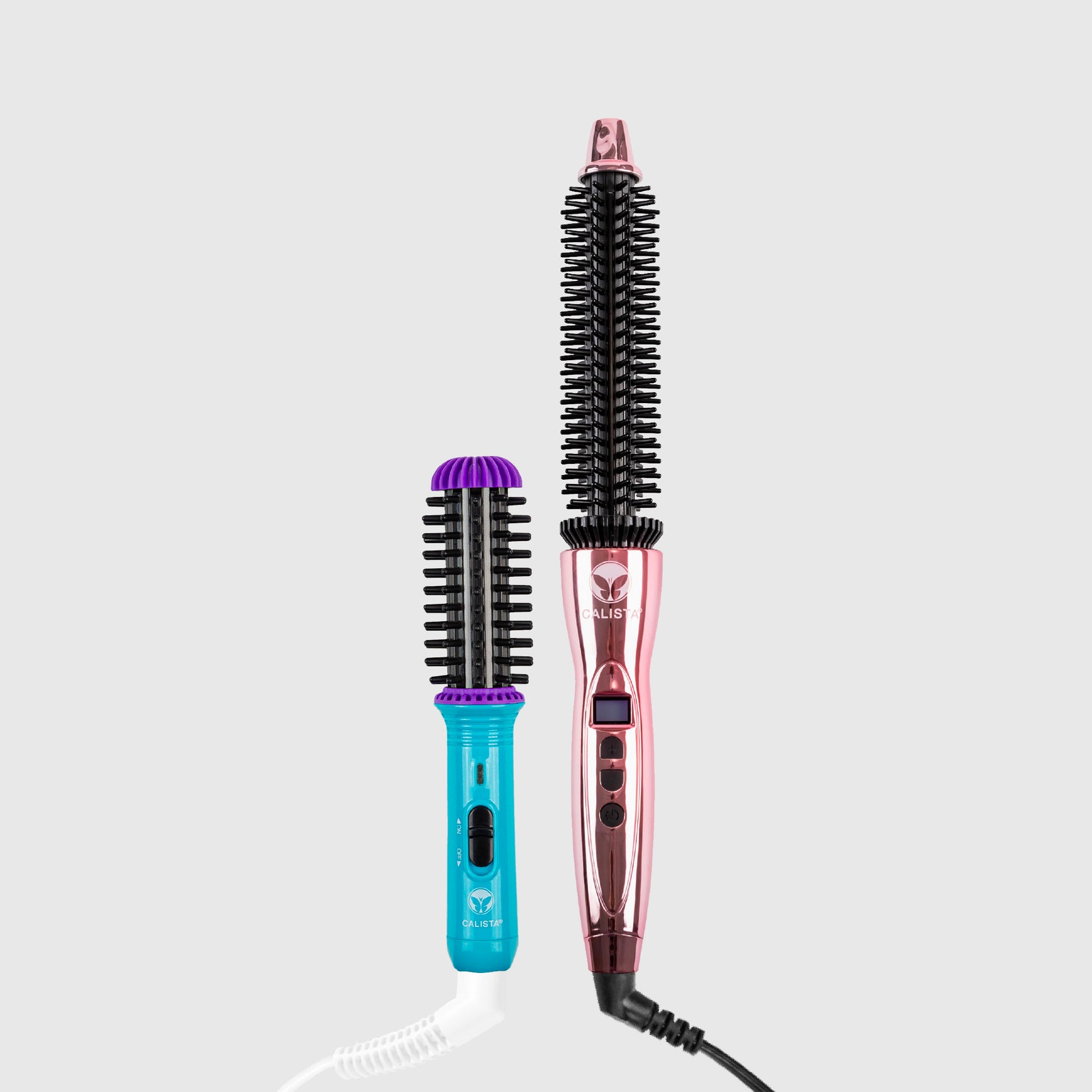 Home & Away duo with 0.75" Perfecter and Berry Burst GoGo Mini Brush 
