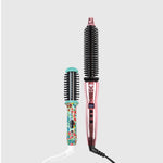 Home & Away duo with 0.75" Perfecter and Retro Floral GoGo Mini Brush 