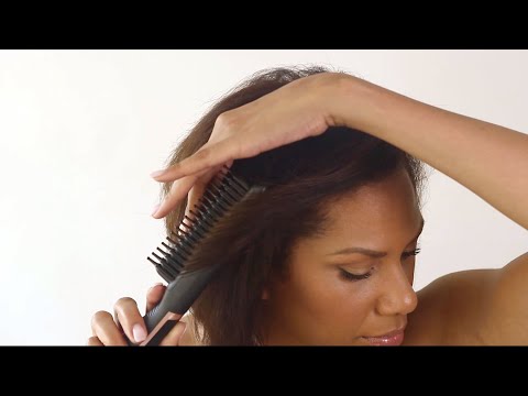 Heated hair brush for short clearance hair