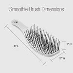 graphic showing the dimensions of the smoothie brush