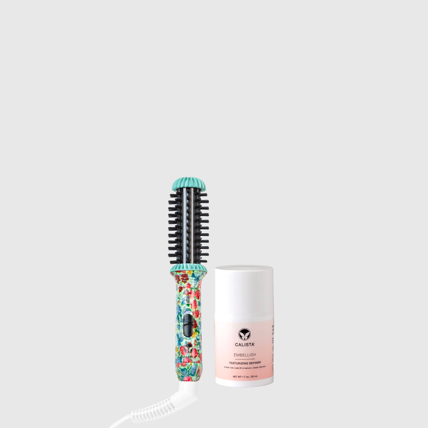 Touch-Up & Texture Duo with Retro Floral GoGo Brush